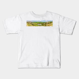 Oxbow Overlook at Theodore Roosevelt National Park North Unit Kids T-Shirt